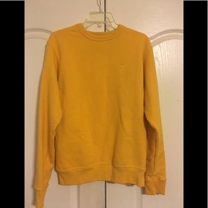 Yellow Champion s700 Pullover Sweatshirt
